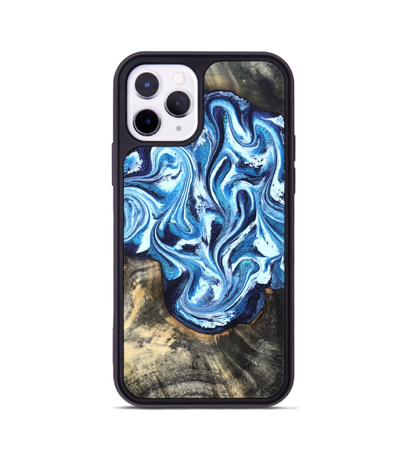 iPhone 11 Pro Wood Phone Case - Graham (Blue, 827397)
