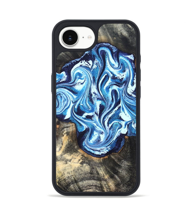iPhone 17e Wood Phone Case - Graham (Blue, 827397)