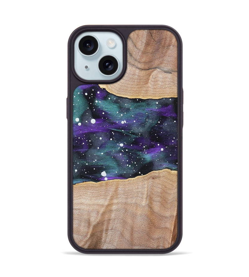 iPhone 15 Wood Phone Case - Otha (Cosmos, 827400)
