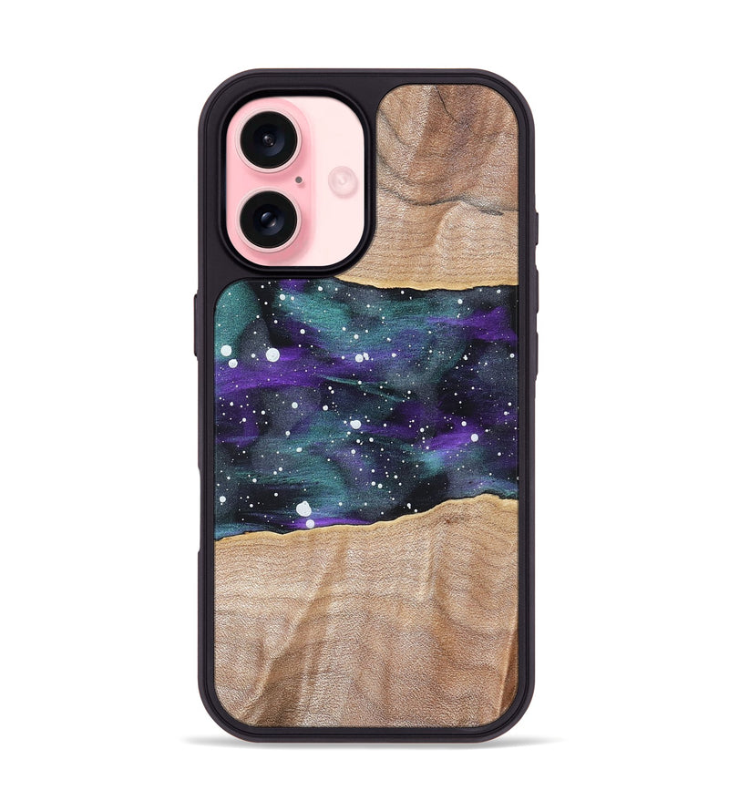 iPhone 16 Wood Phone Case - Otha (Cosmos, 827400)