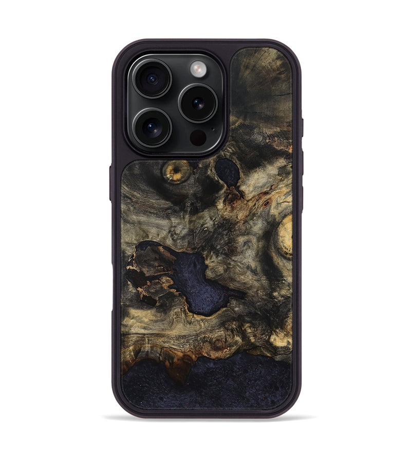 iPhone 16 Pro Wood Phone Case - Roma (Wood Burl, 827404)