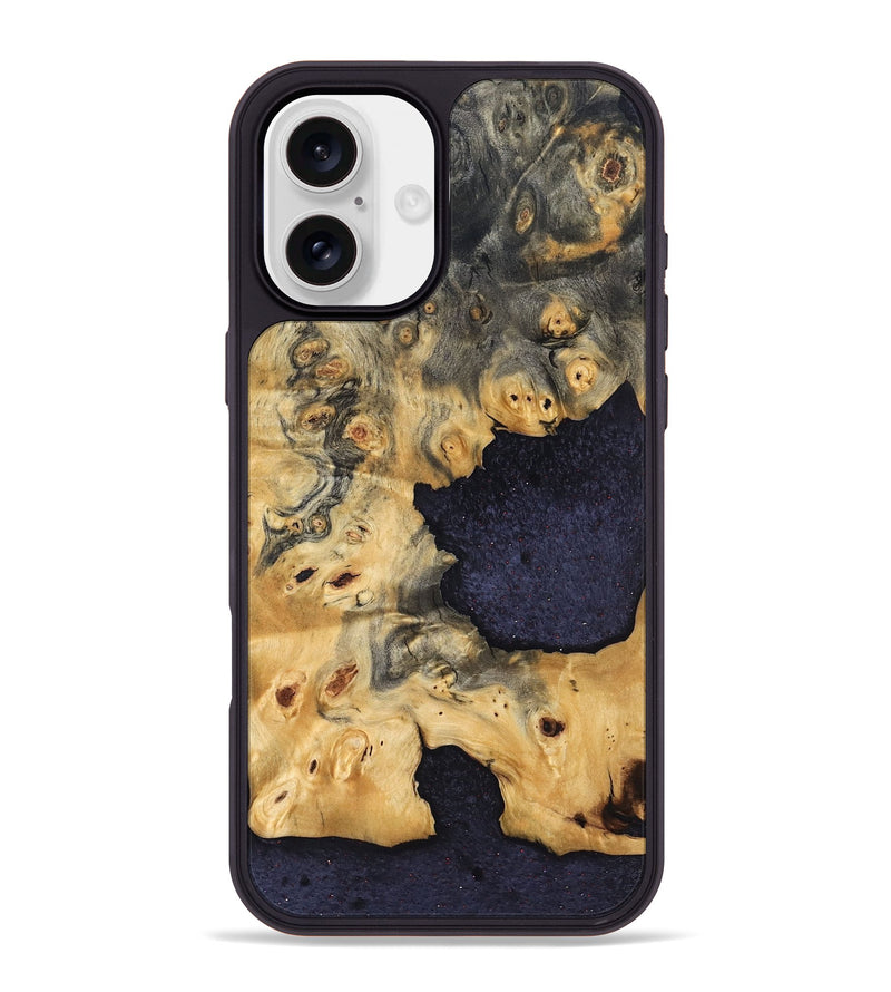 iPhone 16 Plus Wood Phone Case - Kierra (Wood Burl, 827405)