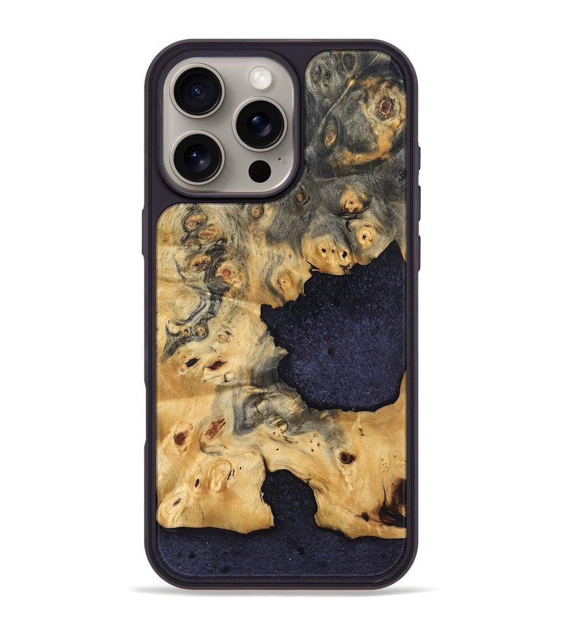 iPhone 16 Pro Max Wood Phone Case - Kierra (Wood Burl, 827405)