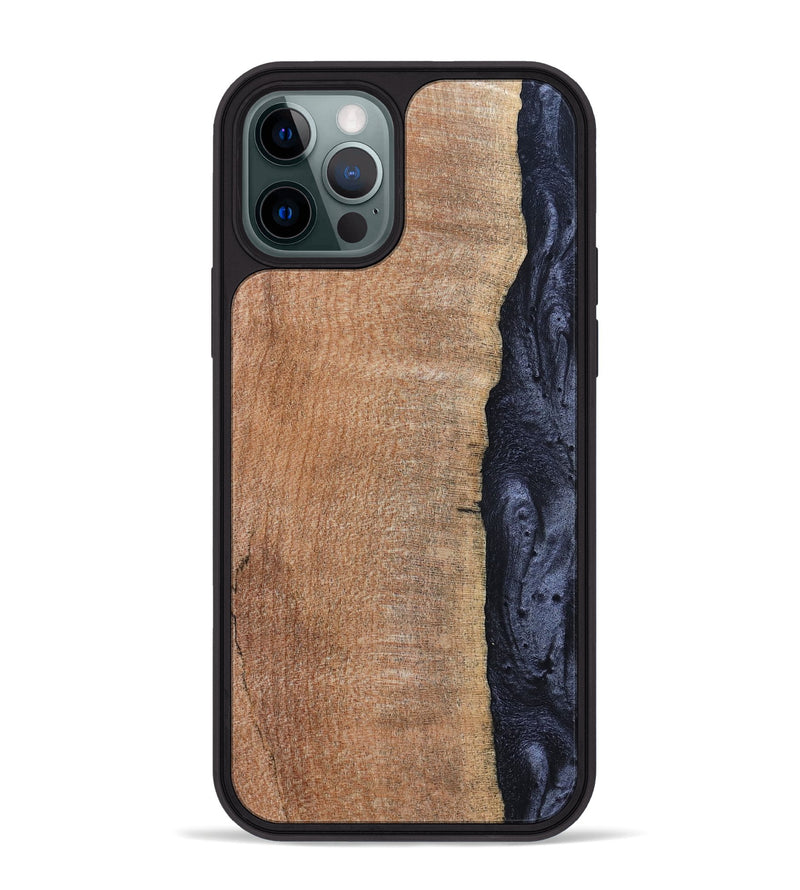 iPhone 12 Pro Max Wood Phone Case - Colonel (Wood Burl, 827407)