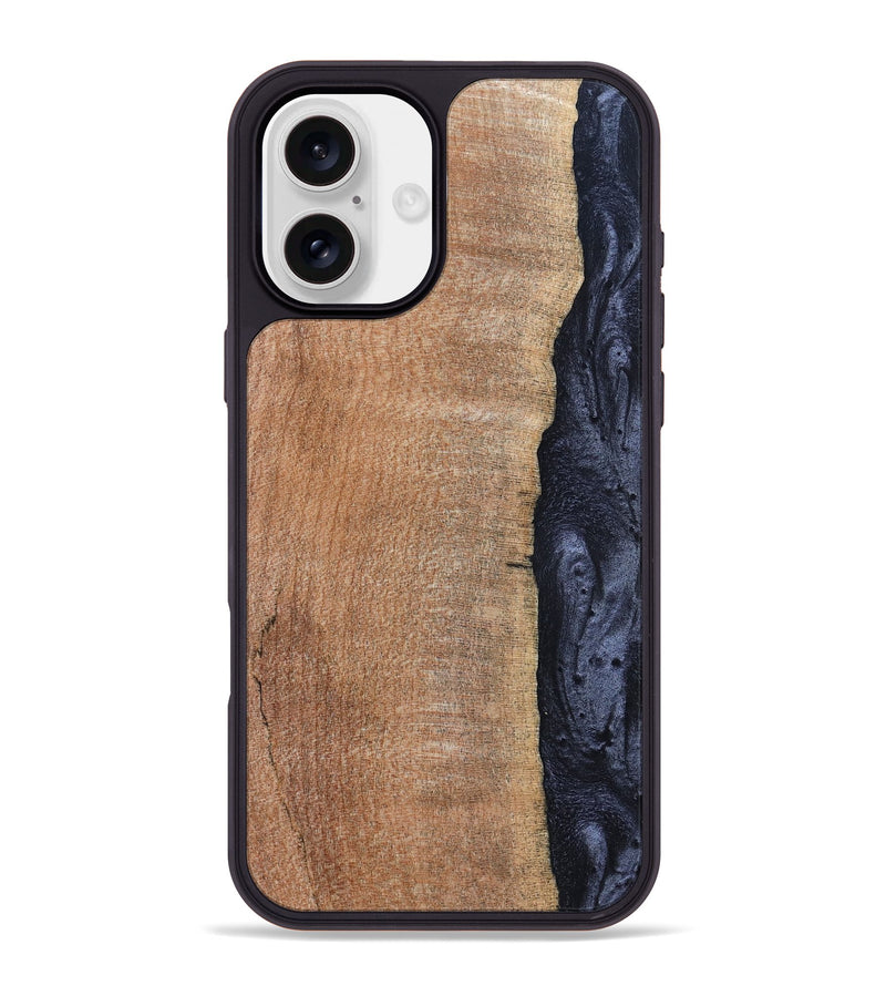 iPhone 16 Plus Wood Phone Case - Colonel (Wood Burl, 827407)