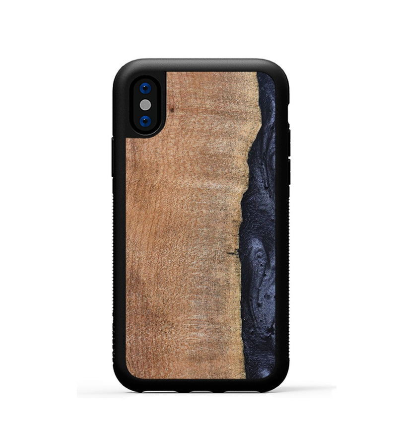 iPhone Xs Wood Phone Case - Colonel (Wood Burl, 827407)