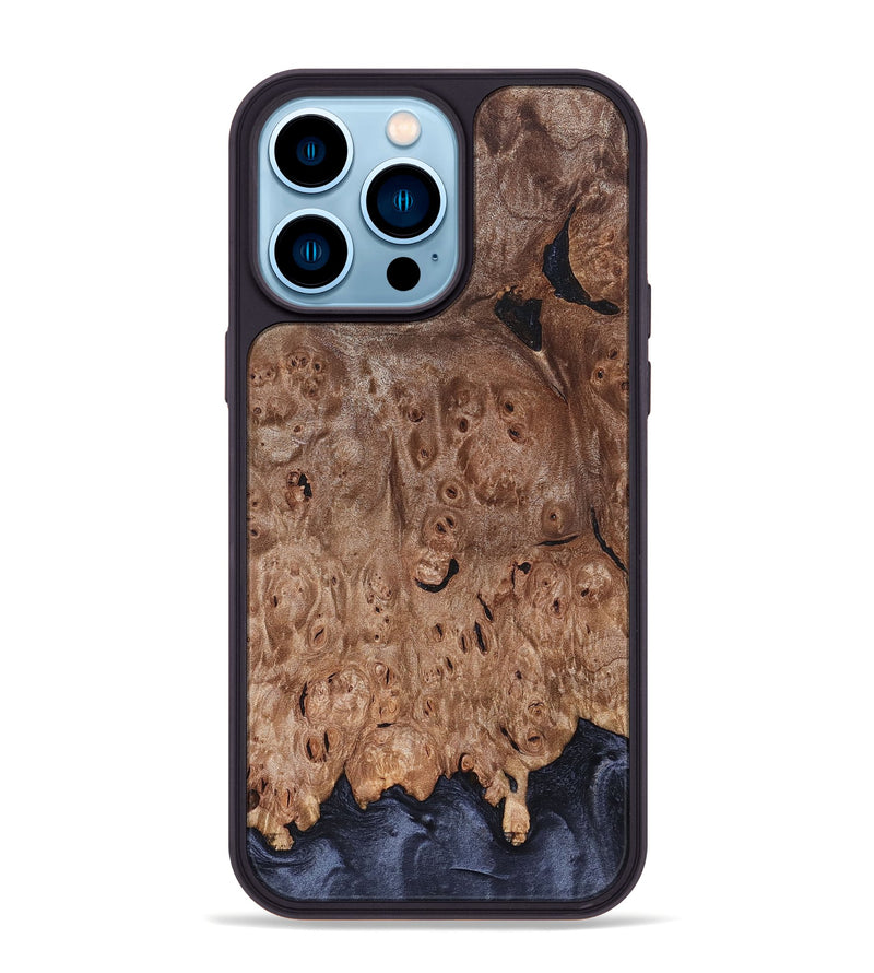 iPhone 14 Pro Max Wood Phone Case - Nira (Wood Burl, 827408)