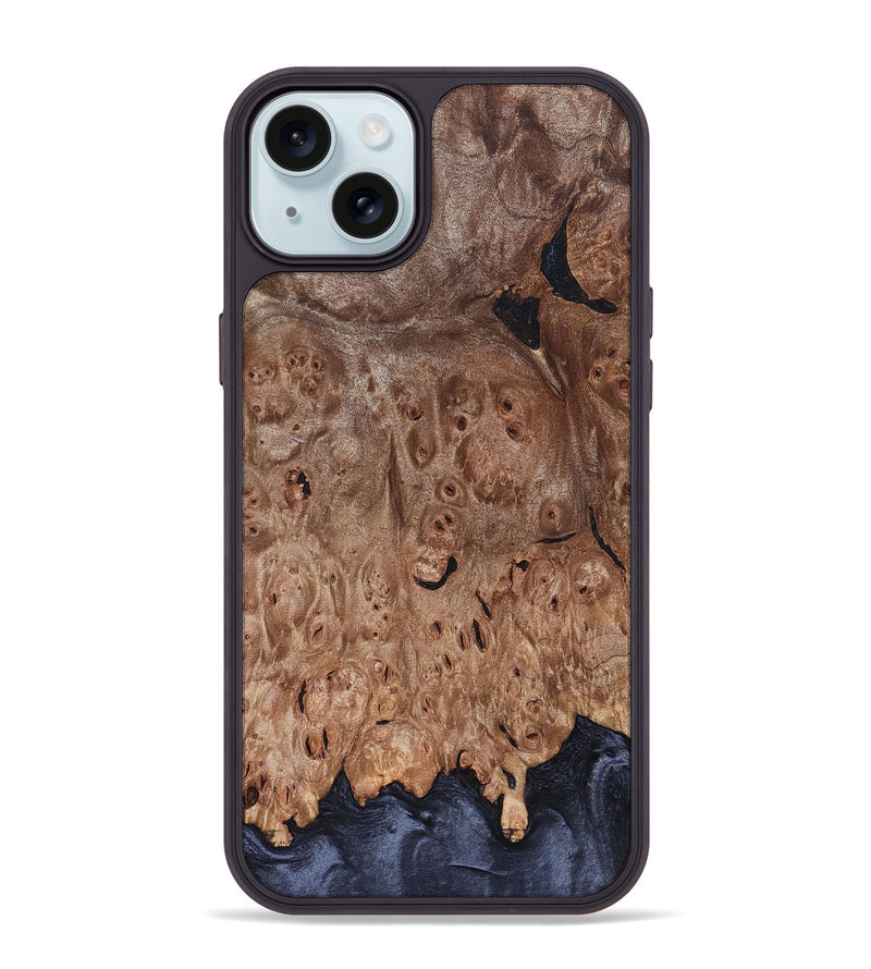 iPhone 15 Plus Wood Phone Case - Nira (Wood Burl, 827408)