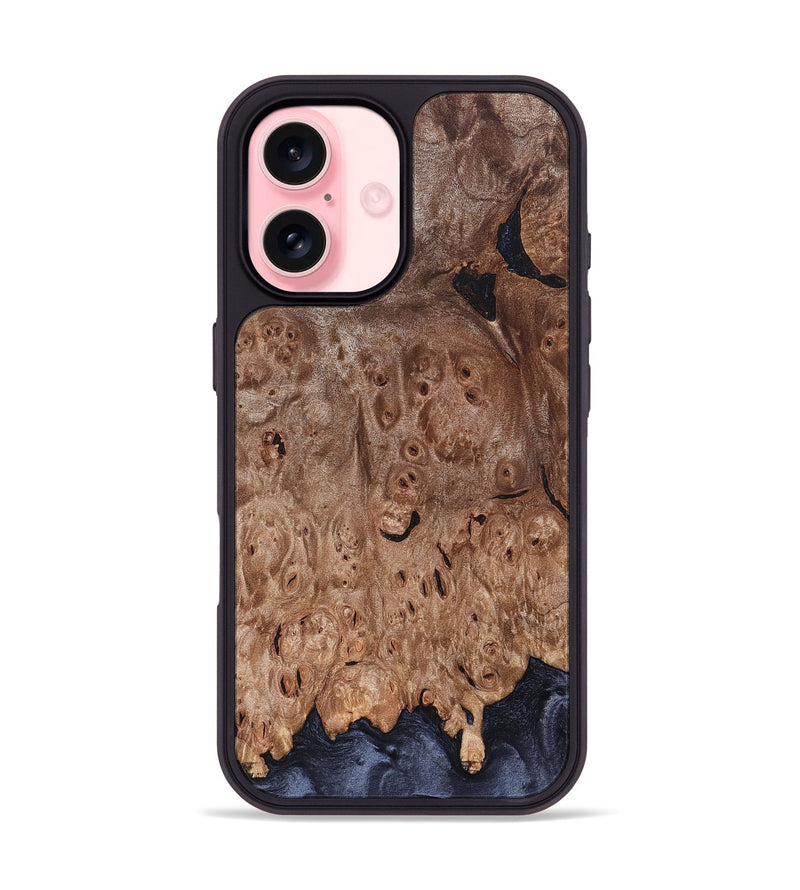 iPhone 16 Wood Phone Case - Nira (Wood Burl, 827408)