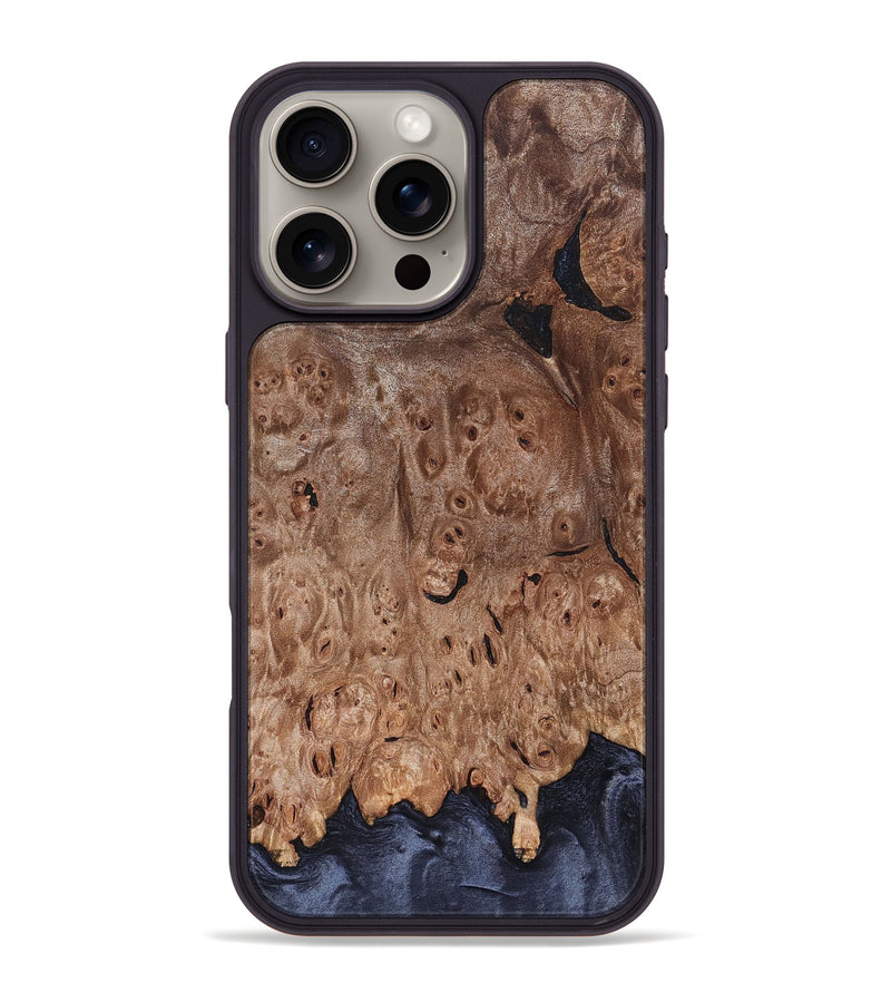 iPhone 16 Pro Max Wood Phone Case - Nira (Wood Burl, 827408)