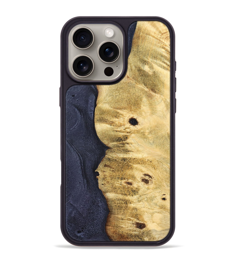 iPhone 16 Pro Max Wood Phone Case - Micah (Wood Burl, 827409)