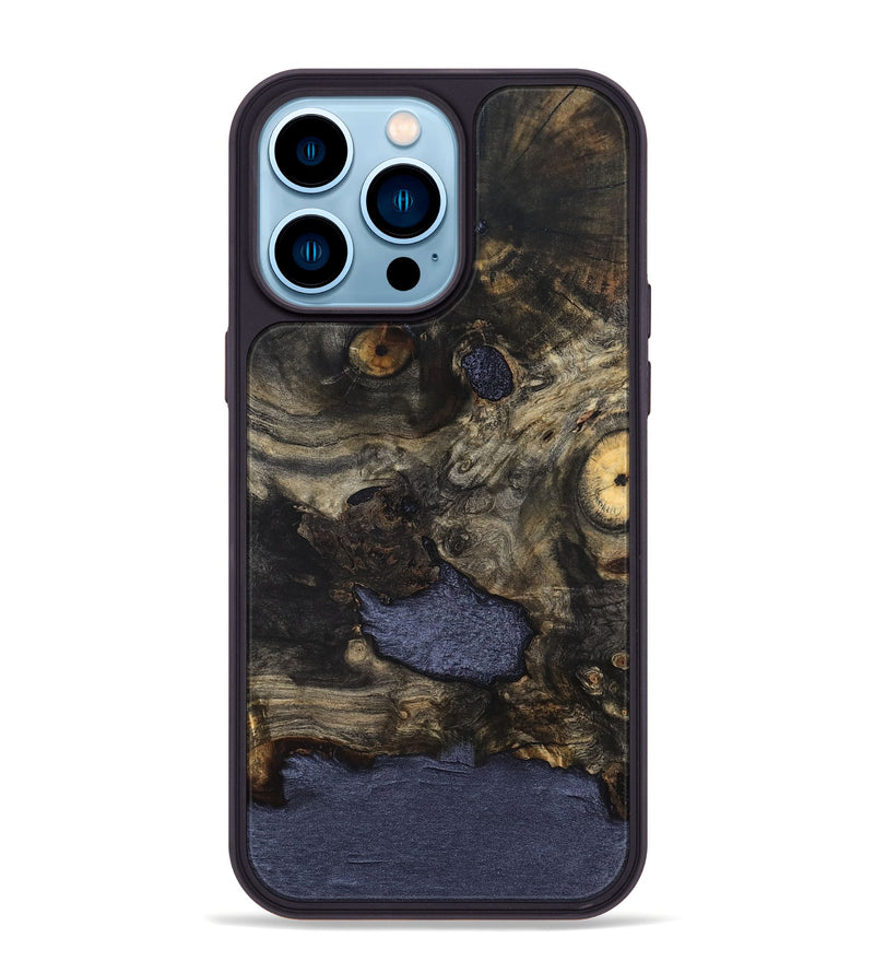 iPhone 14 Pro Max Wood Phone Case - Loyd (Wood Burl, 827411)