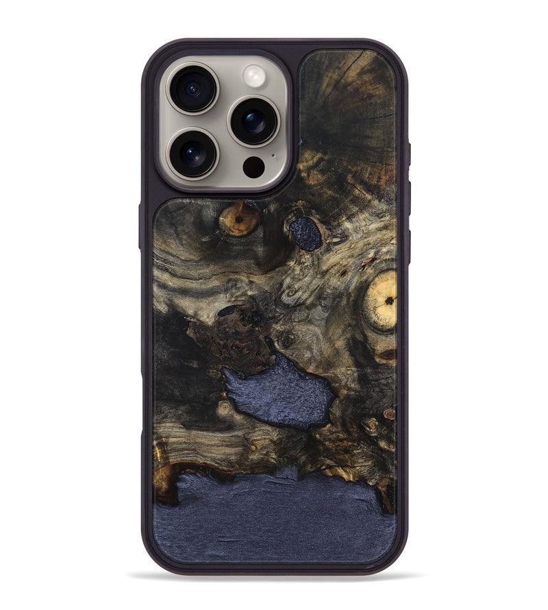 iPhone 16 Pro Max Wood Phone Case - Loyd (Wood Burl, 827411)