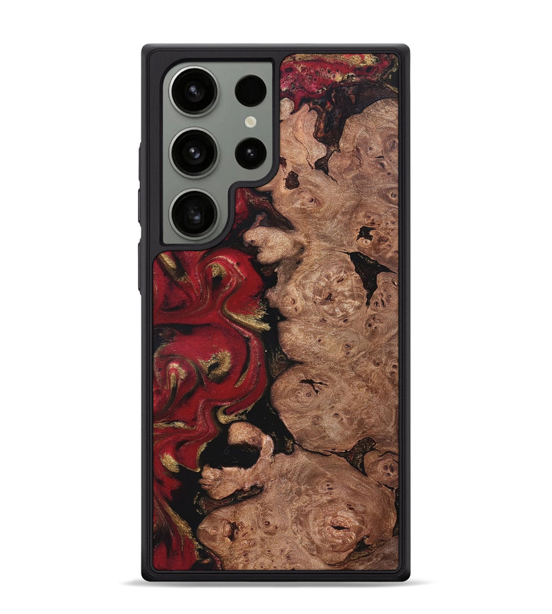 Galaxy S24 Ultra Wood Phone Case - Gian (Red, 827412)