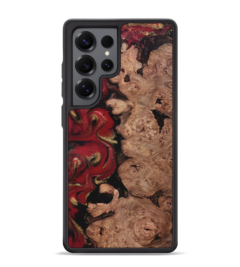 Galaxy S25 Ultra Wood Phone Case - Gian (Red, 827412)
