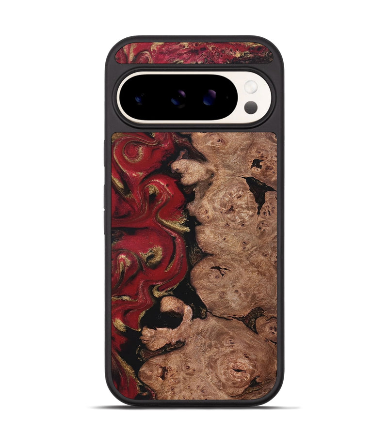 Pixel 9 Pro Wood Phone Case - Gian (Red, 827412)