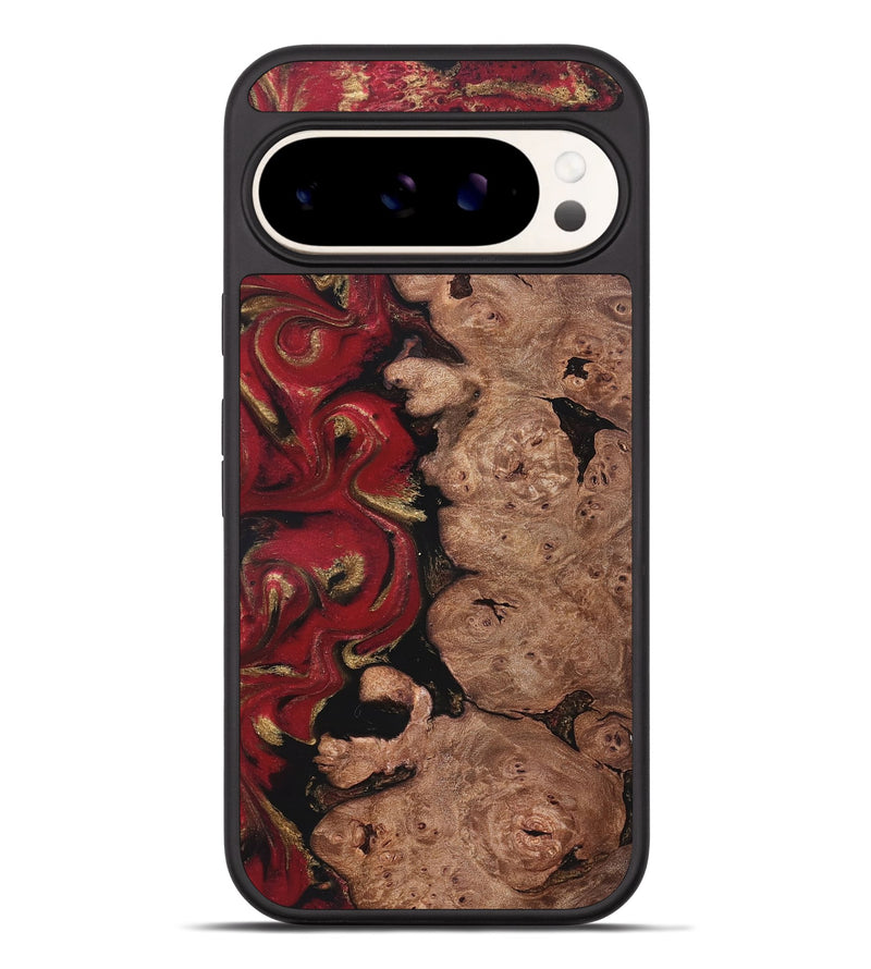 Pixel 9 Pro XL Wood Phone Case - Gian (Red, 827412)
