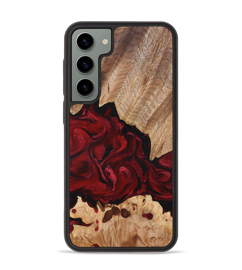 Galaxy S23 Plus Wood Phone Case - Kathryn (Red, 827413)