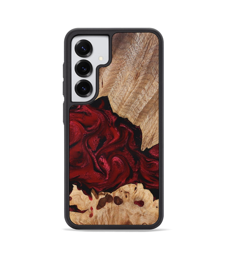Galaxy S25 Wood Phone Case - Kathryn (Red, 827413)