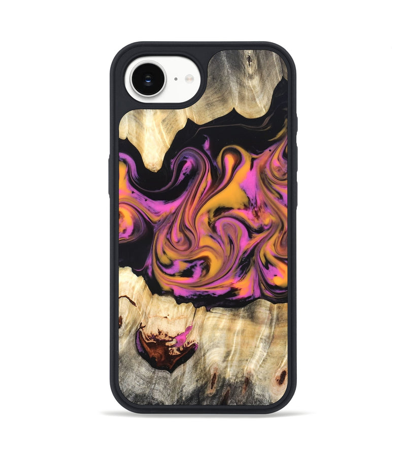 iPhone 16e Wood Phone Case - Marva (Red, 827414)