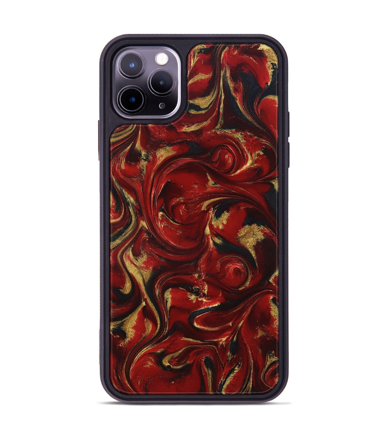 iPhone 11 Pro Max ResinArt Phone Case - Niko (Red, 827415)