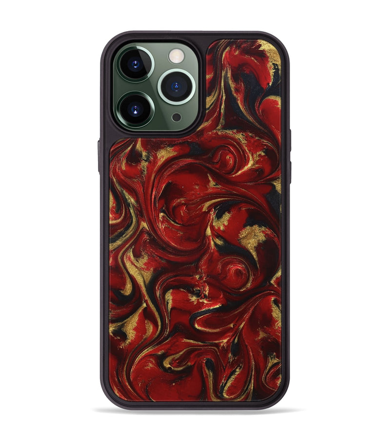 iPhone 13 Pro Max ResinArt Phone Case - Niko (Red, 827415)