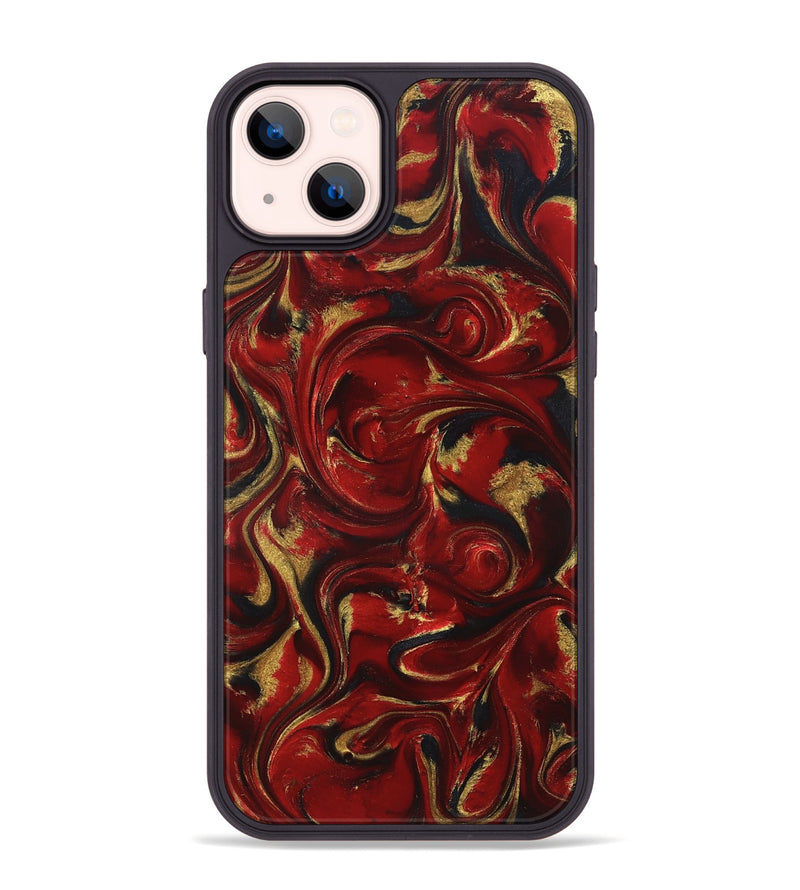 iPhone 14 Plus ResinArt Phone Case - Niko (Red, 827415)