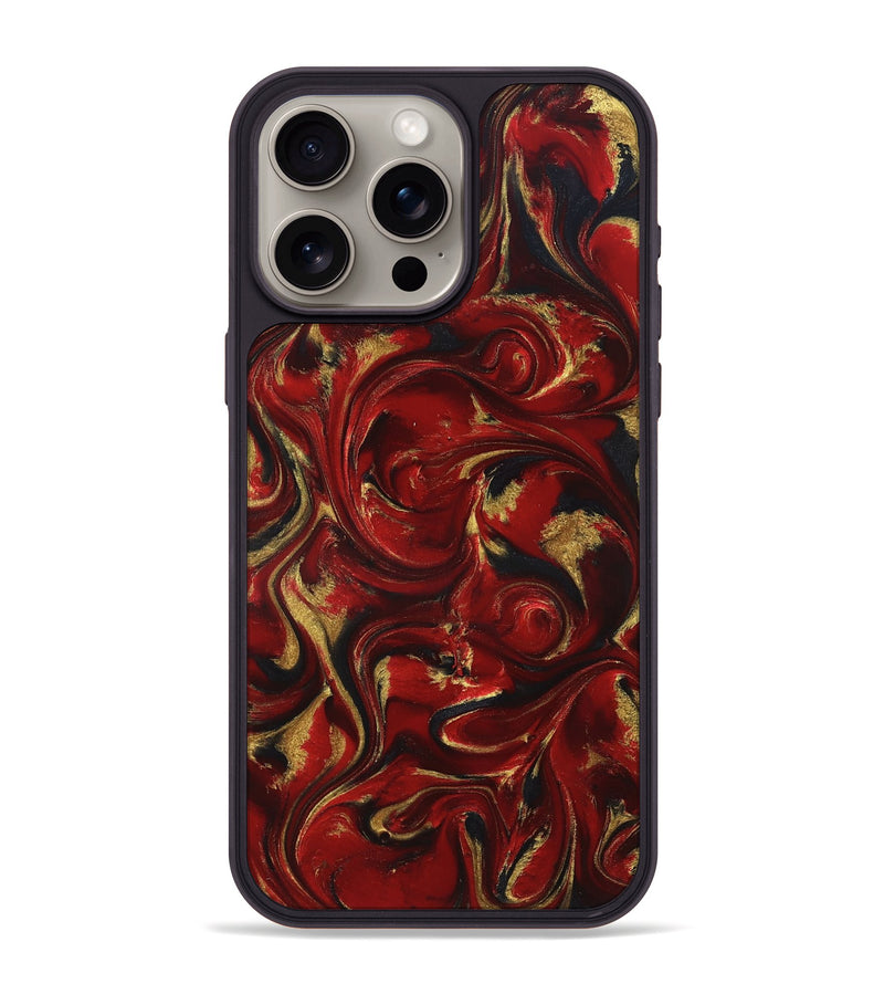 iPhone 15 Pro Max ResinArt Phone Case - Niko (Red, 827415)