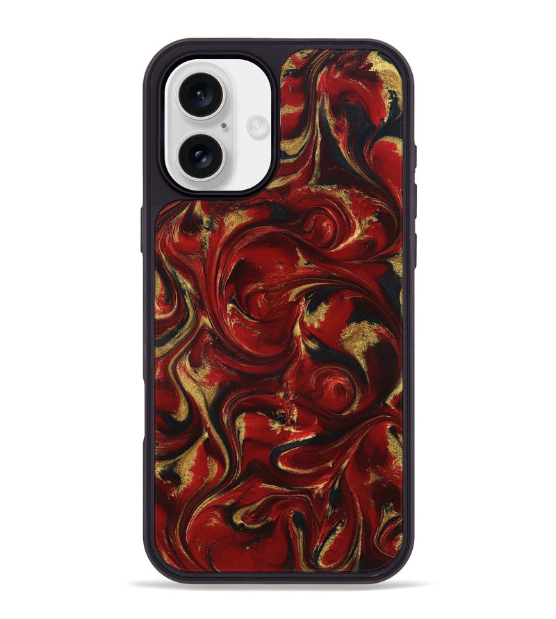 iPhone 16 Plus ResinArt Phone Case - Niko (Red, 827415)