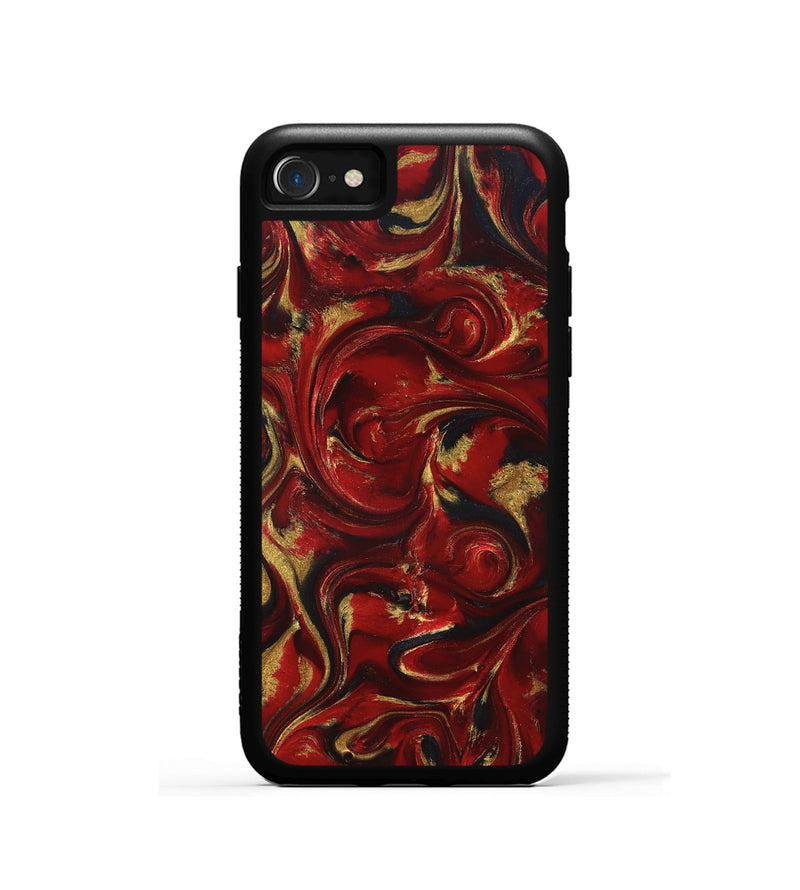 iPhone SE ResinArt Phone Case - Niko (Red, 827415)