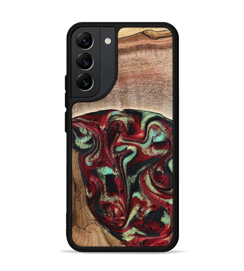 Galaxy S22 Plus Wood Phone Case - Lavonne (Red, 827417)