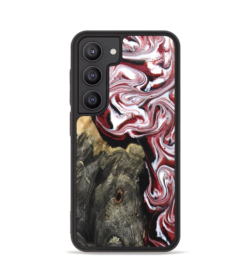 Galaxy S23 Wood Phone Case - Ruben (Red, 827419)