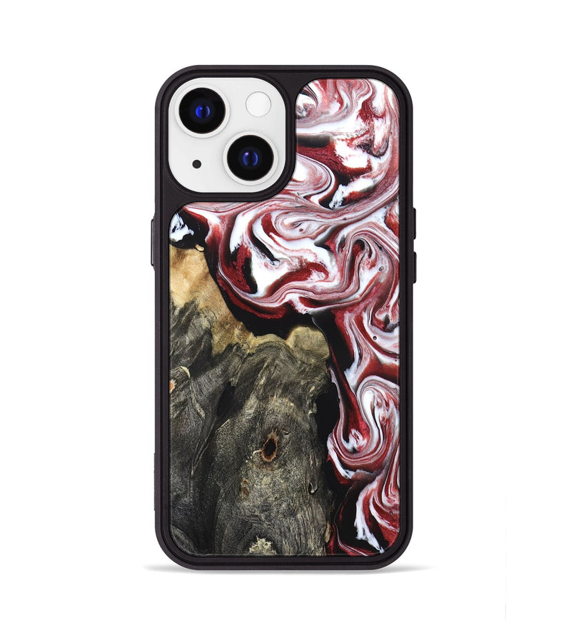 iPhone 13 Wood Phone Case - Ruben (Red, 827419)