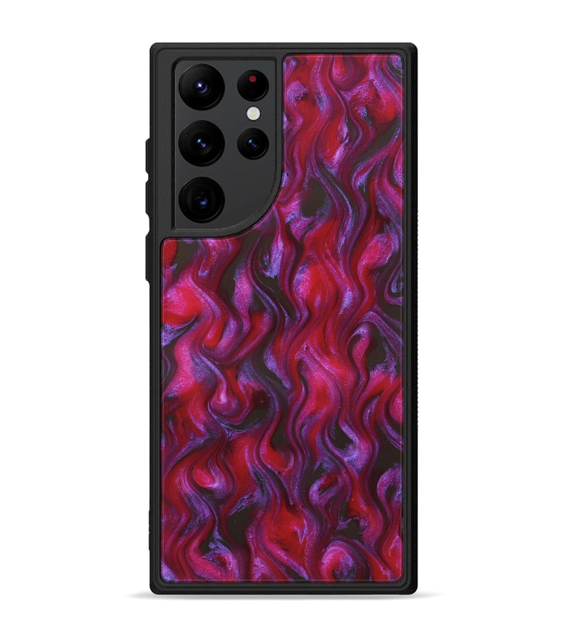 Galaxy S22 Ultra ResinArt Phone Case - Natalie (Fire & Ice, 827420)