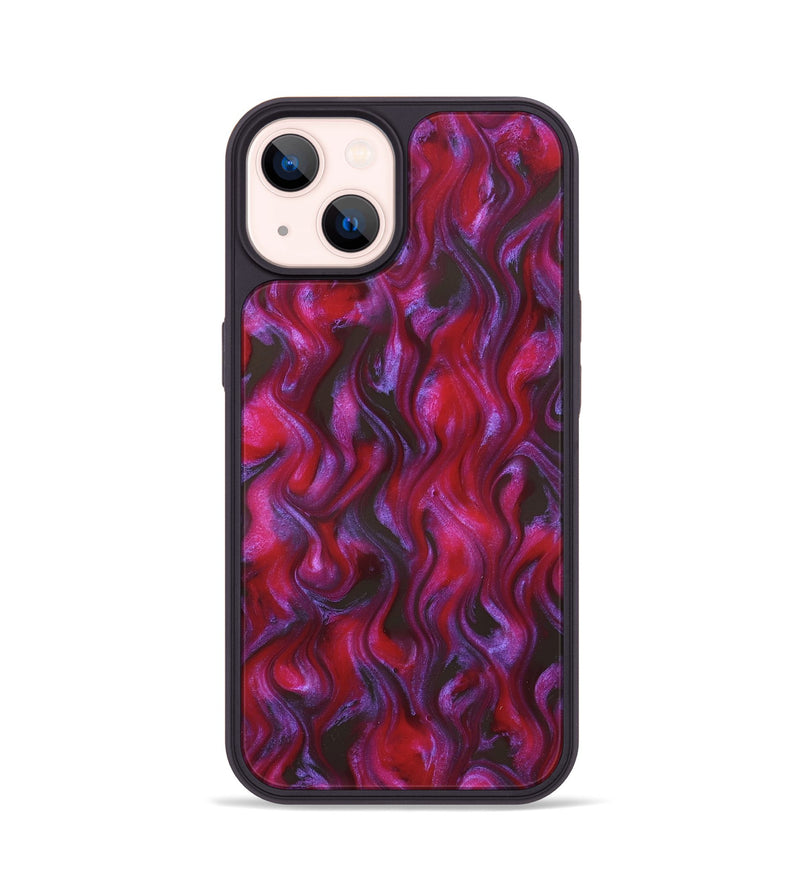 iPhone 14 ResinArt Phone Case - Natalie (Fire & Ice, 827420)