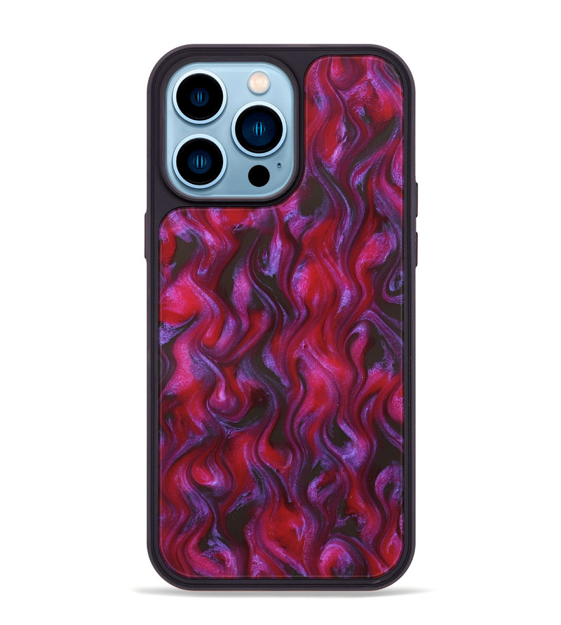 iPhone 14 Pro Max ResinArt Phone Case - Natalie (Fire & Ice, 827420)