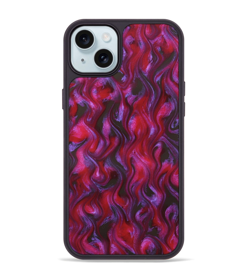 iPhone 15 Plus ResinArt Phone Case - Natalie (Fire & Ice, 827420)