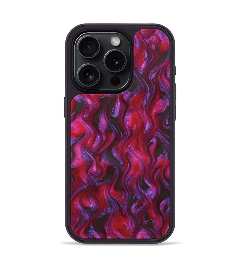 iPhone 15 Pro ResinArt Phone Case - Natalie (Fire & Ice, 827420)