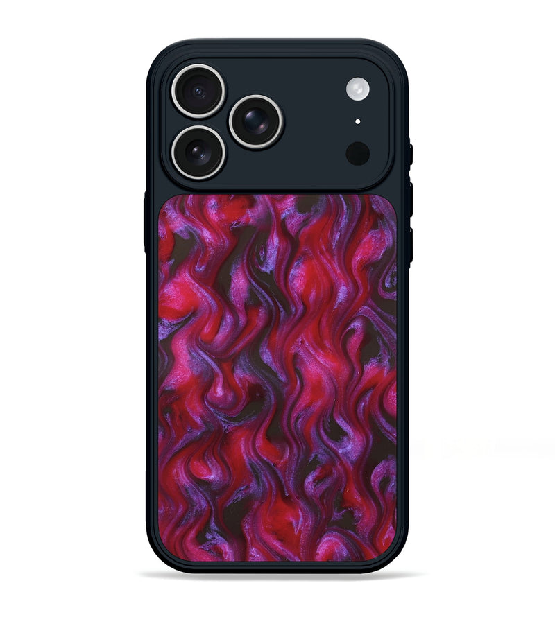 iPhone 17 Pro Max ResinArt Phone Case - Natalie (Fire & Ice, 827420)