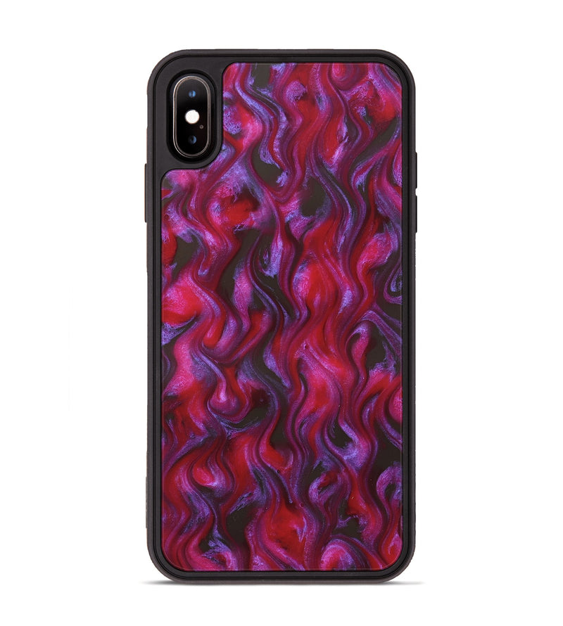 iPhone Xs Max ResinArt Phone Case - Natalie (Fire & Ice, 827420)