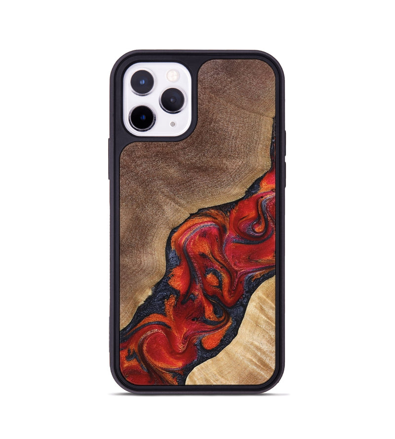 iPhone 11 Pro Wood Phone Case - Jakari (Red, 827422)
