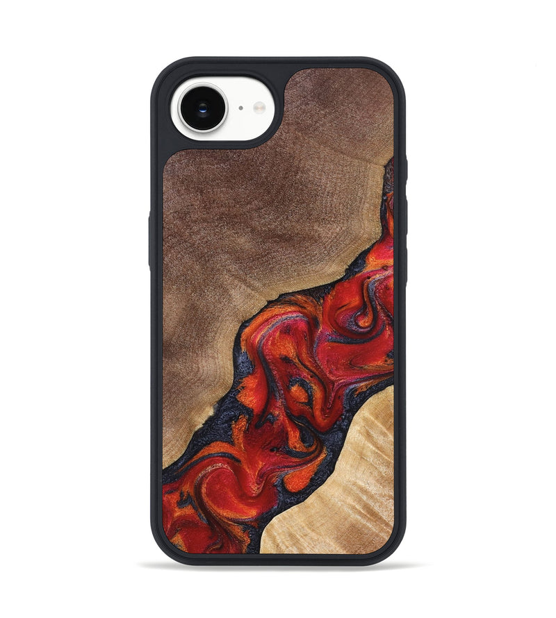 iPhone 16e Wood Phone Case - Jakari (Red, 827422)