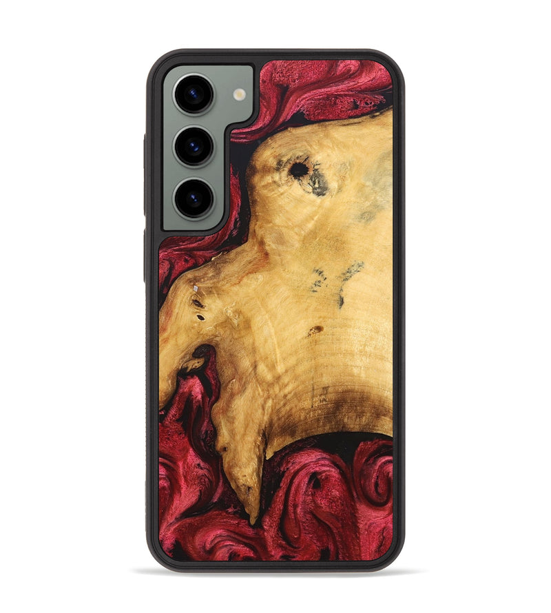 Galaxy S23 Plus Wood Phone Case - Elmore (Red, 827423)