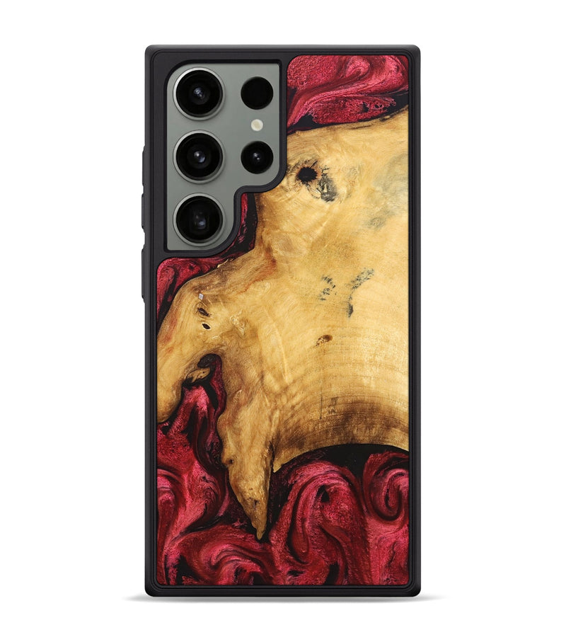 Galaxy S24 Ultra Wood Phone Case - Elmore (Red, 827423)