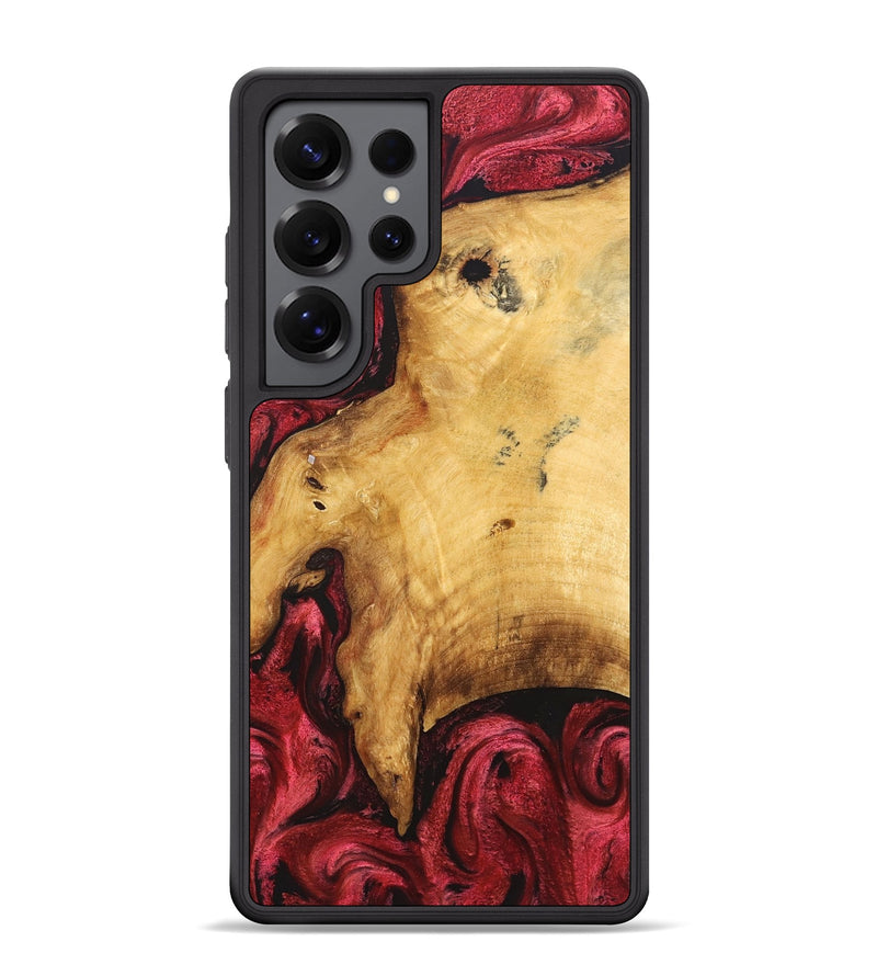 Galaxy S25 Ultra Wood Phone Case - Elmore (Red, 827423)