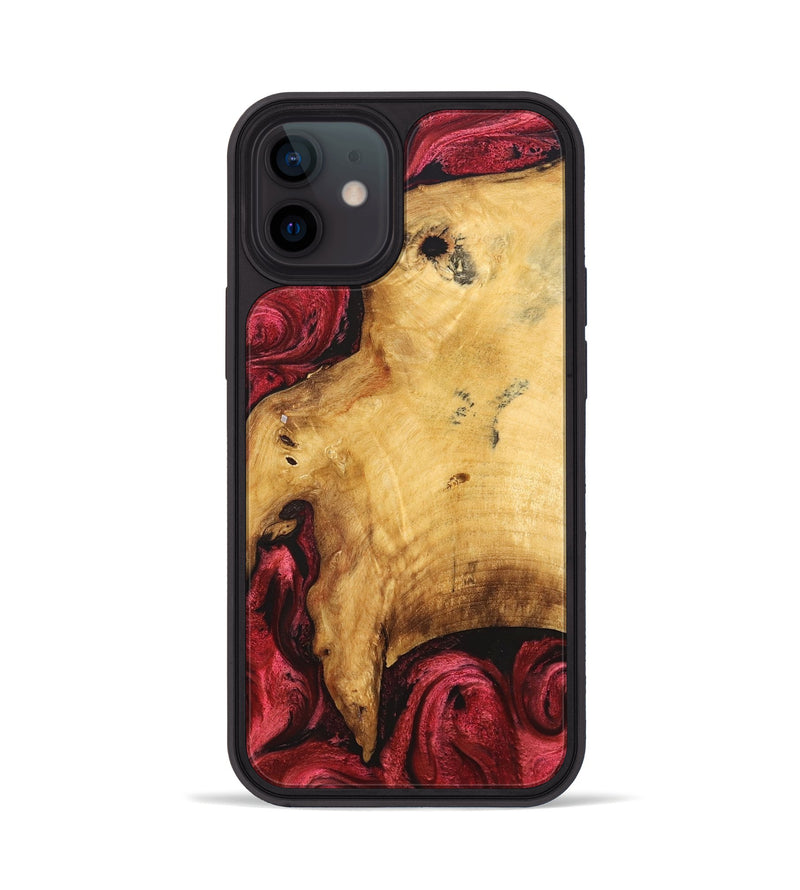 iPhone 12 Wood Phone Case - Elmore (Red, 827423)