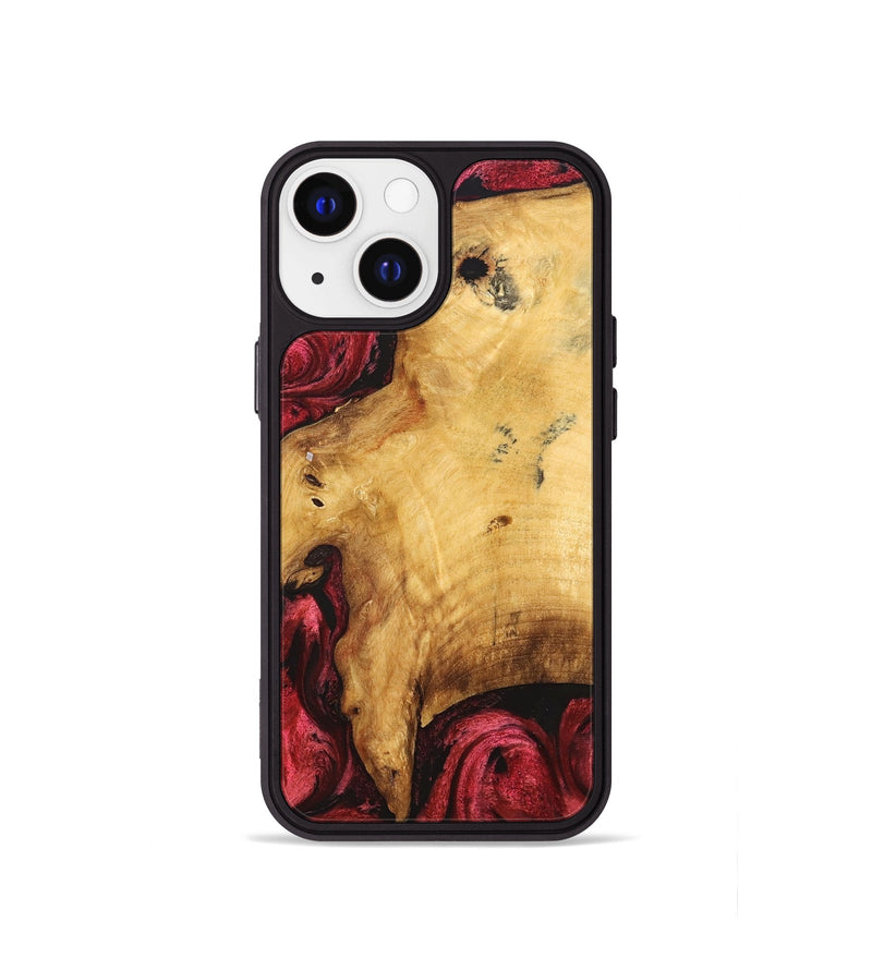 iPhone 13 mini Wood Phone Case - Elmore (Red, 827423)
