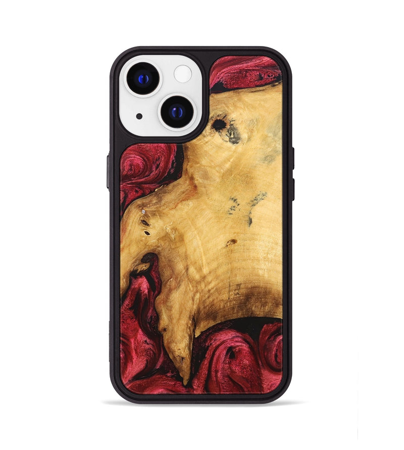 iPhone 13 Wood Phone Case - Elmore (Red, 827423)