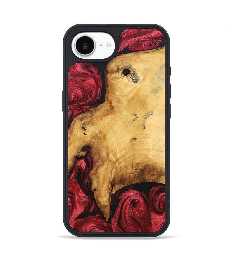 iPhone 17e Wood Phone Case - Elmore (Red, 827423)