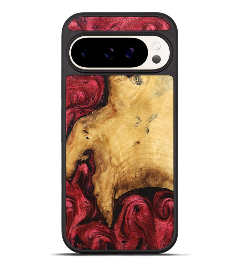Pixel 9 Pro XL Wood Phone Case - Elmore (Red, 827423)